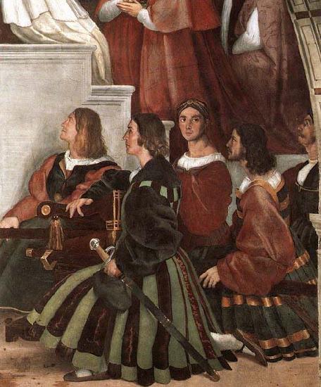 RAFFAELLO Sanzio The Mass at Bolsena oil painting image